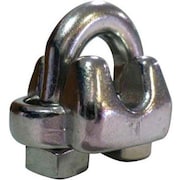 ADVANTAGE SALES & SUPPLY Advantage Stainless Steel Wire Rope Clip SWRC187P6 - 3/16" Diameter - Pack of 6 SWRC187P6